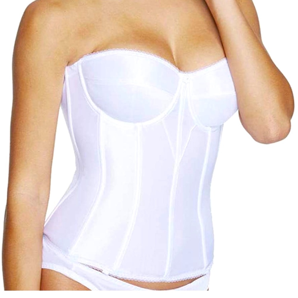 Dominique Satin Tricot Torsolette